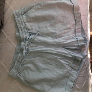 Linen shorts